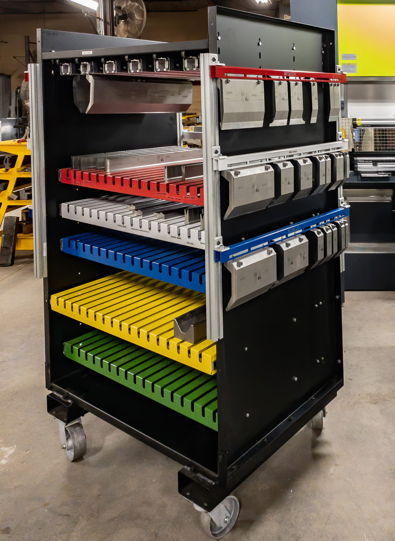 A Safer, More Efficient Press Brake Tooling Cabinet | Highland Machine