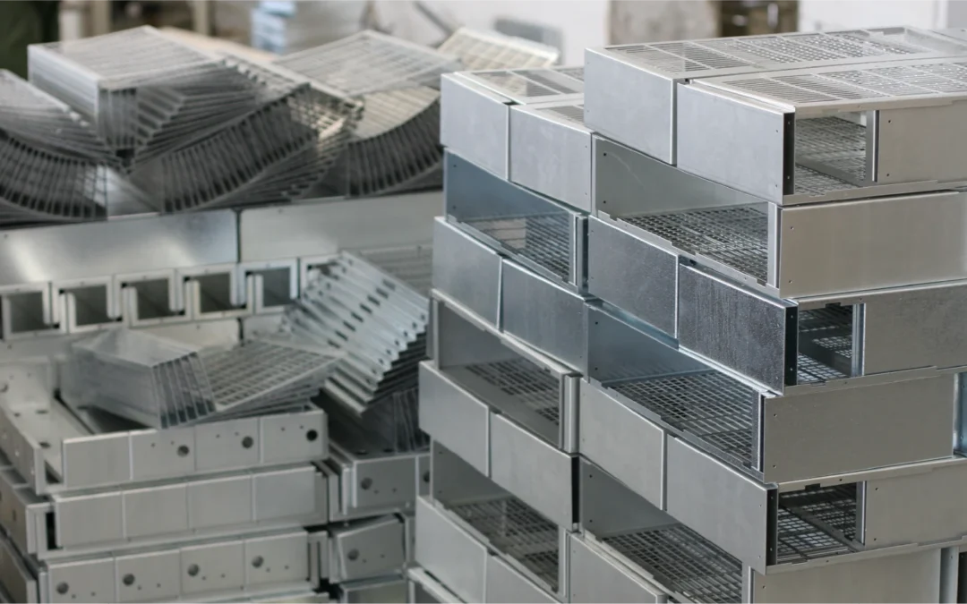 metal components created through Design for Manufacturability