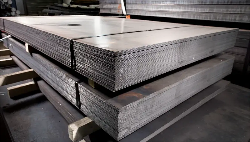 Sheet metal provided by a contract manufacturer